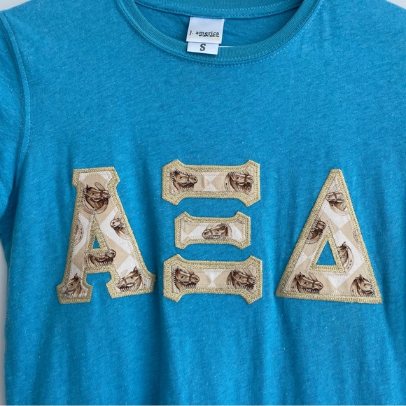 Alpha Xi Delta Stitched Letter Shirt - Picture 2 of 2